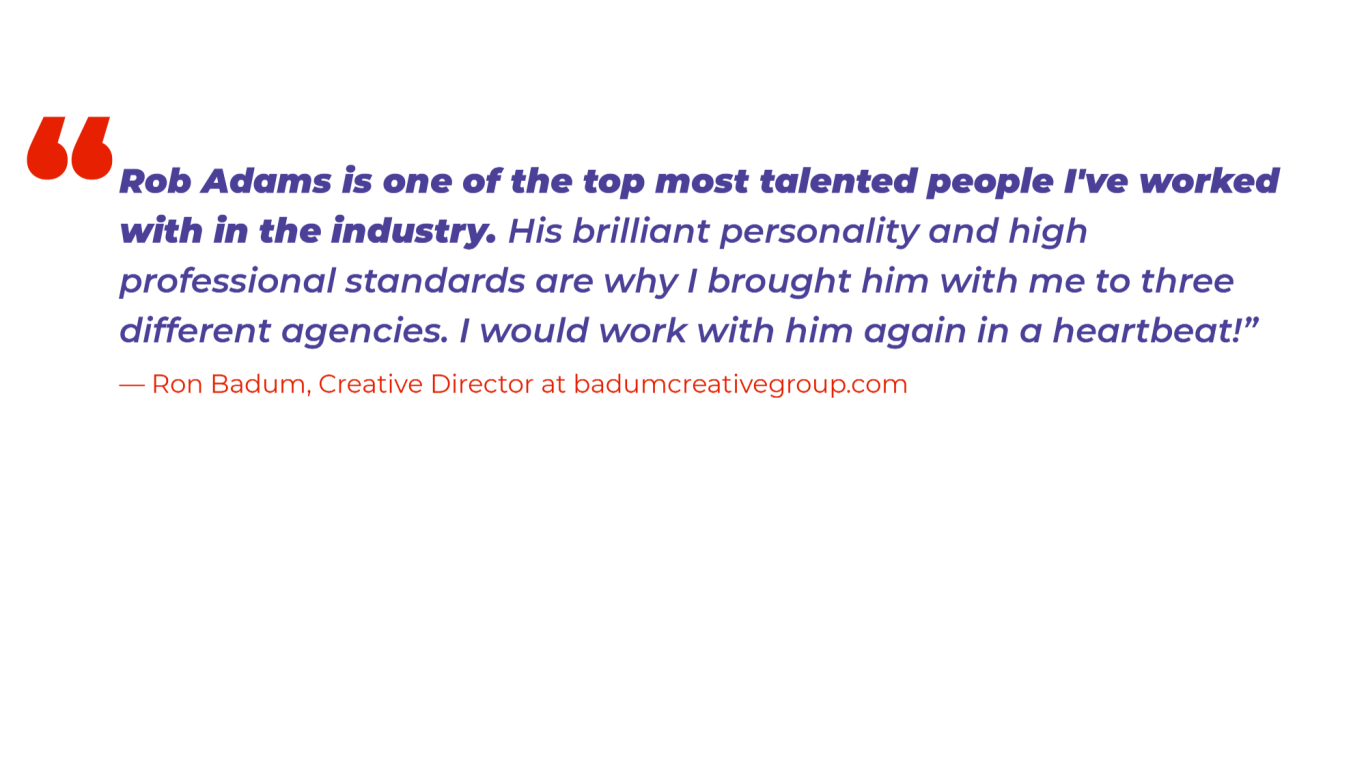 Ron Badum quote Ron Badum quote